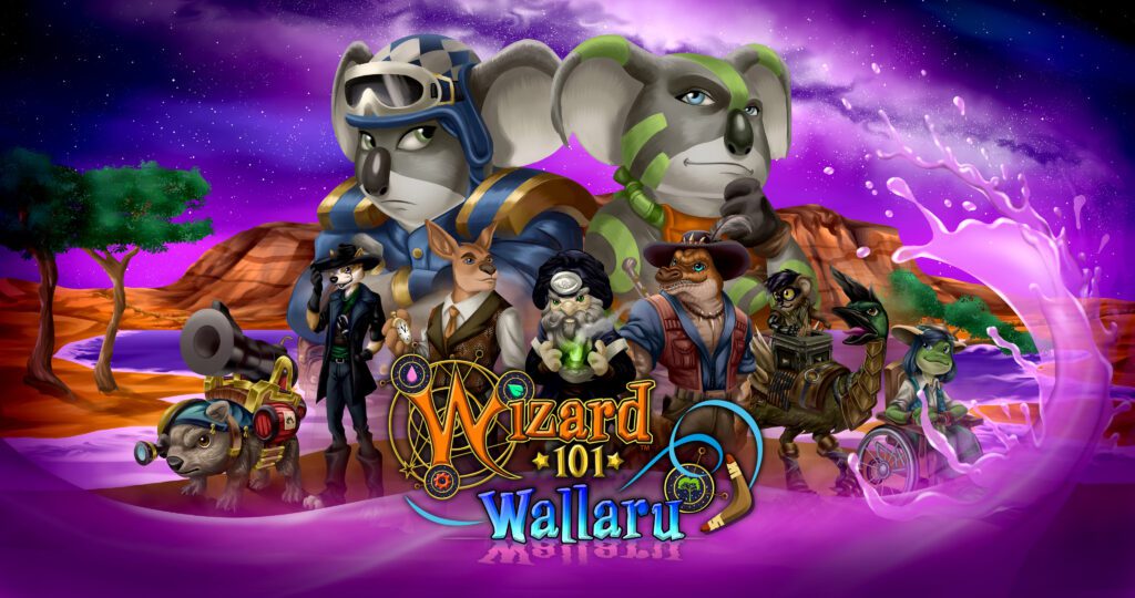 most played MMOs in 2024 Wizard 101