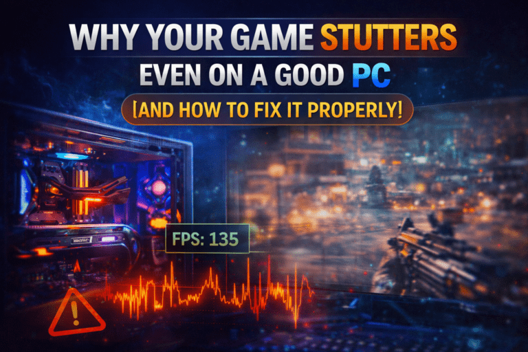 Game stuttering on PC
