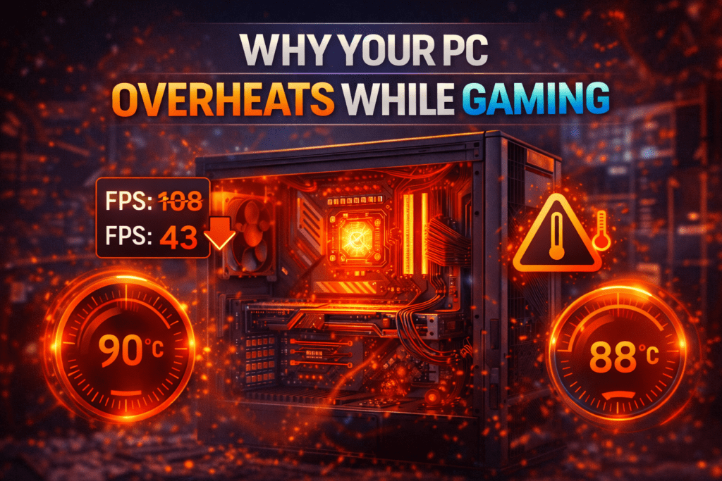 PC overheating while gaming