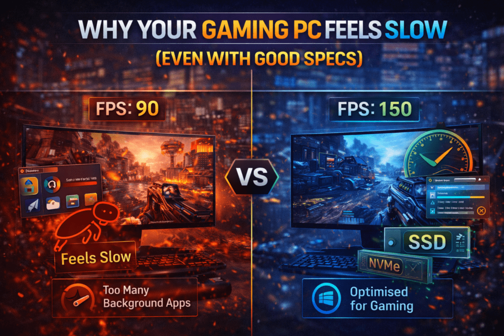 Why Your Gaming PC Feels Slow (Even With Good Specs)