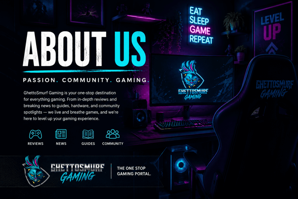 About Us | GhettoSmurf Gaming | South African Gaming website and Community Since Day One