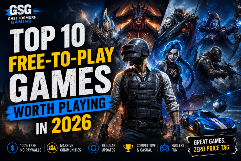 best free-to-play games in 2026