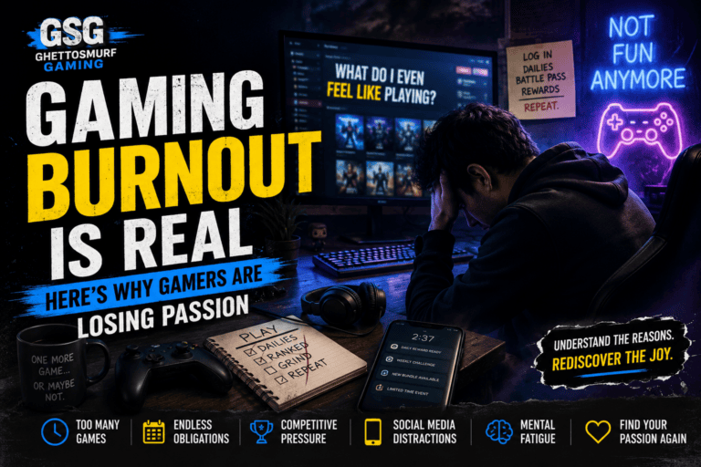 Gaming Burnout Is Real — Here's Why Gamers Are Losing Passion