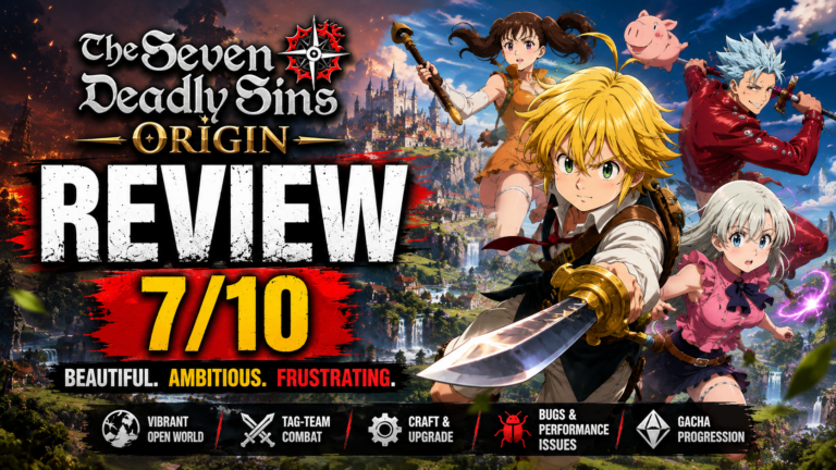 The Seven Deadly Sins Origin review – anime open world RPG