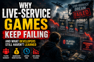Why live-service games keep failing?