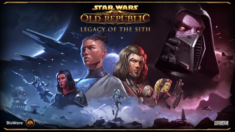 SWTOR story-driven MMO featuring Star Wars characters and companions