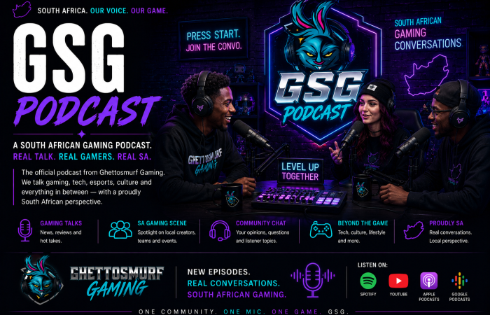 GSG Podcast | South African Gaming Podcast | Listen Now